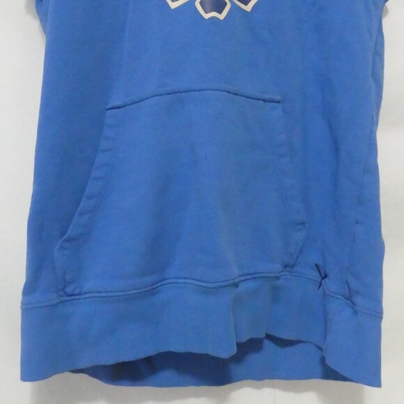 H&M - Young | 11-12 years | Blue Sleeveless Graphic Hoodie - Picture 9 of 15